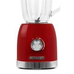 Schneider® Blender Vintage 1,5 L 800 W SCBL15R Rouge -Magasin D'Articles De Cuisine 761073 2 1 Blender vintage 1 5 L 800 W SCBL15R rouge Schneider