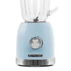 Schneider® Blender Vintage 800 W 1,5 L SCBL15BL Bleu -Magasin D'Articles De Cuisine 761075 3 2 Blender vintage 800 W 1 5 L SCBL15BL bleu Schneider