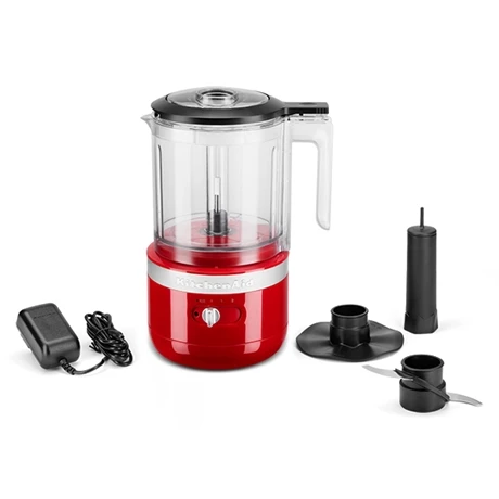 KitchenAid Hachoir électrique Sans Fil 2 Vitesses 1,18 L Rouge Empire 5KFCB519EER 3 KitchenAid Hachoir électrique Sans Fil 2 Vitesses 1,18 L Rouge Empire 5KFCB519EER