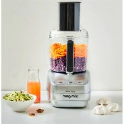 Magimix Robot Multifonctions Le Mini Plus Chrome Mat 18260F -Magasin D'Articles De Cuisine 76155 3 9 Robot Multifonctions Le Mini Plus Chrome mat 18260F Magimix