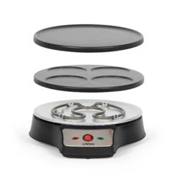 LIVOO Crêpière 2 En 1 - Crêpes Et Pancakes 1000 W DOC143 -Magasin D'Articles De Cuisine 780059 4 3 Crepiere 2 en 1 Crepes et Pancakes 1000 W DOC143 Livoo