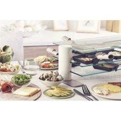Raclette 10 Personnes Transparence MINERAL -Magasin D'Articles De Cuisine 780285 3 2 Raclette 10 personnes Transparence MINERAL Lagrange