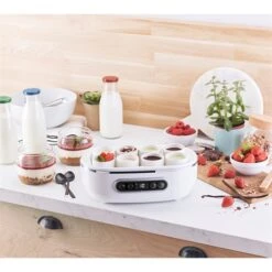 Yaourtière Automatique 4 Programmes 20 W Blanc Et Noir -Magasin D'Articles De Cuisine 780296 3 1 Yaourtiere automatique 4 programmes 20 W blanc et noir Simeo